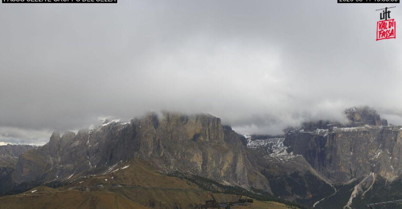 Webcam Кампителло-Маццин-Кол-Роделла  - Campitello di Fassa - Canazei - Gruppo del Sella