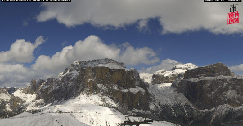 Webcam Campitello-Mazzin-Col Rodella  - Campitello di Fassa - Canazei - Gruppo del Sella