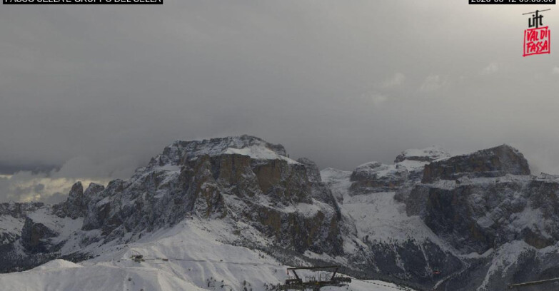 Webcam Campitello-Mazzin-Col Rodella  - Campitello di Fassa - Canazei - Gruppo del Sella
