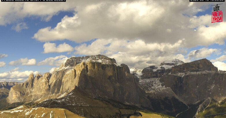 Webcam Campitello-Mazzin-Col Rodella - Campitello di Fassa - Canazei - Gruppo del Sella