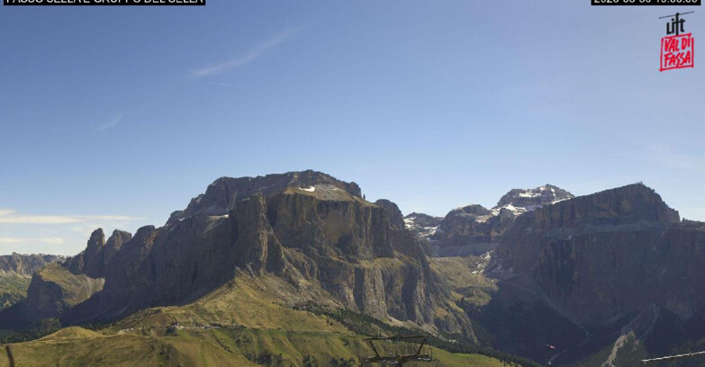 Webcam Campitello-Mazzin-Col Rodella - Campitello di Fassa - Canazei - Gruppo del Sella