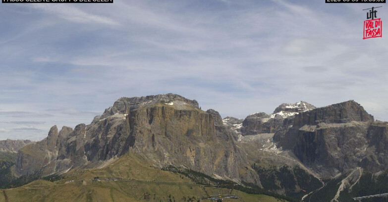 Webcam Campitello-Mazzin-Col Rodella - Campitello di Fassa - Canazei - Gruppo del Sella