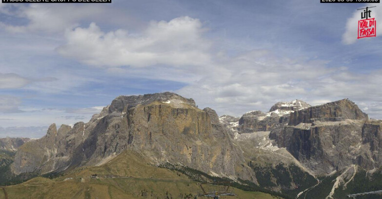 Webcam Campitello-Mazzin-Col Rodella - Campitello di Fassa - Canazei - Gruppo del Sella