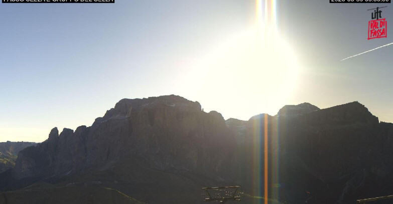 Webcam Campitello-Mazzin-Col Rodella - Campitello di Fassa - Canazei - Gruppo del Sella