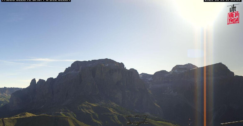 Webcam Campitello-Mazzin-Col Rodella - Campitello di Fassa - Canazei - Gruppo del Sella