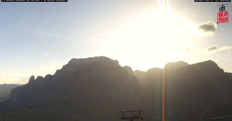 Webcam Campitello-Mazzin-Col Rodella - Campitello di Fassa - Canazei - Gruppo del Sella