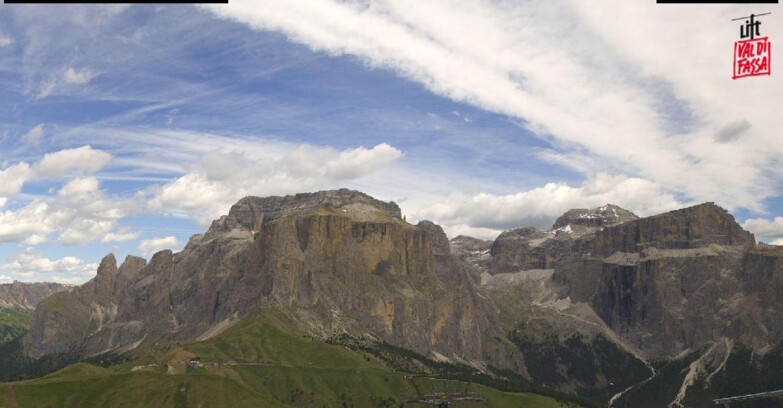 Webcam Campitello-Mazzin-Col Rodella - Campitello di Fassa - Canazei - Gruppo del Sella