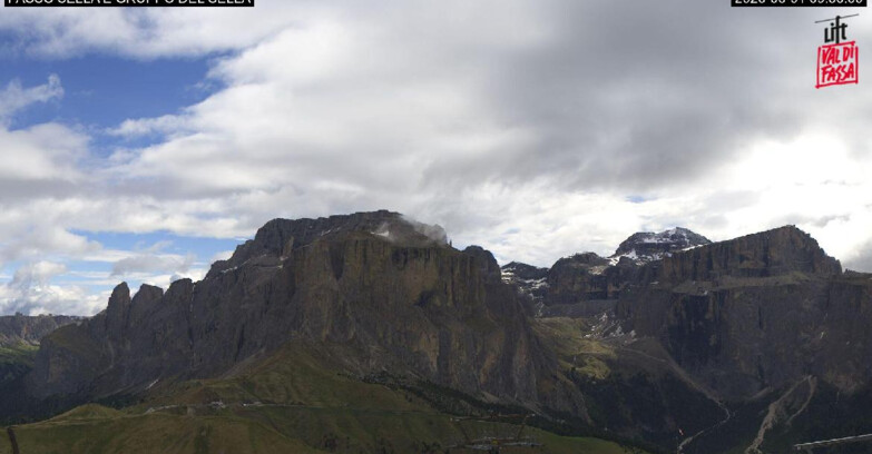 Webcam Campitello-Mazzin-Col Rodella  - Campitello di Fassa - Canazei - Gruppo del Sella