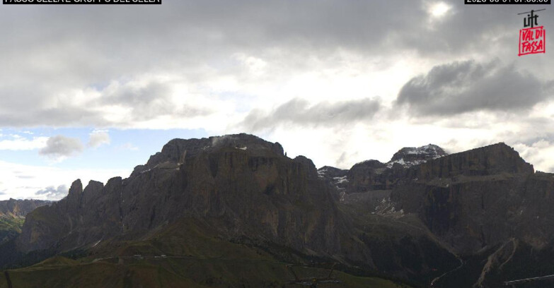 Webcam Campitello-Mazzin-Col Rodella  - Campitello di Fassa - Canazei - Gruppo del Sella
