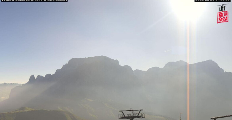 Webcam Campitello-Mazzin-Col Rodella - Campitello di Fassa - Canazei - Gruppo del Sella