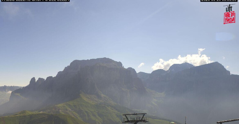 Webcam Campitello-Mazzin-Col Rodella - Campitello di Fassa - Canazei - Gruppo del Sella