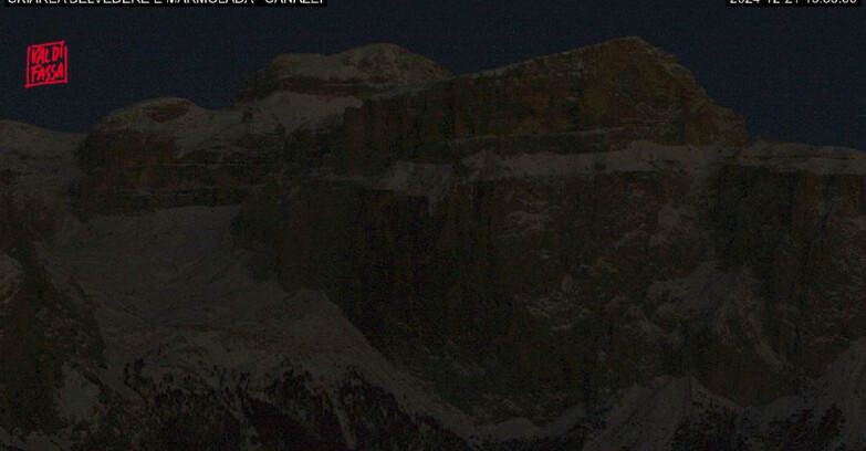 Webcam Campitello-Mazzin-Col Rodella - Canazei - Marmolada