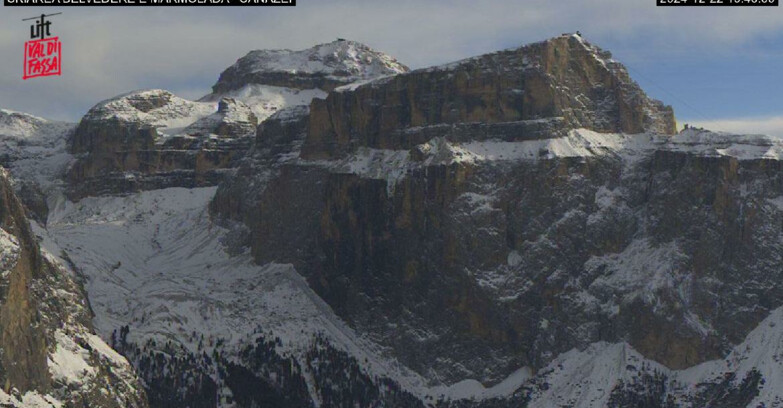 Webcam Campitello-Mazzin-Col Rodella  - Canazei - Marmolada