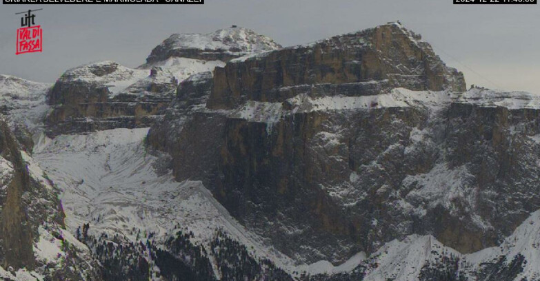 Webcam Campitello-Mazzin-Col Rodella  - Canazei - Marmolada