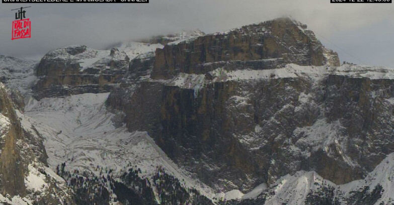 Webcam Campitello-Mazzin-Col Rodella  - Canazei - Marmolada