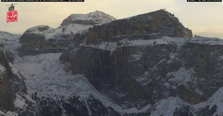 Webcam Campitello-Mazzin-Col Rodella  - Canazei - Marmolada