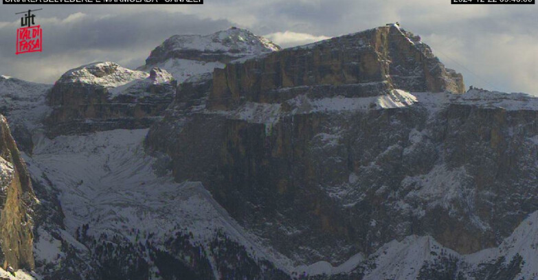 Webcam Campitello-Mazzin-Col Rodella  - Canazei - Marmolada