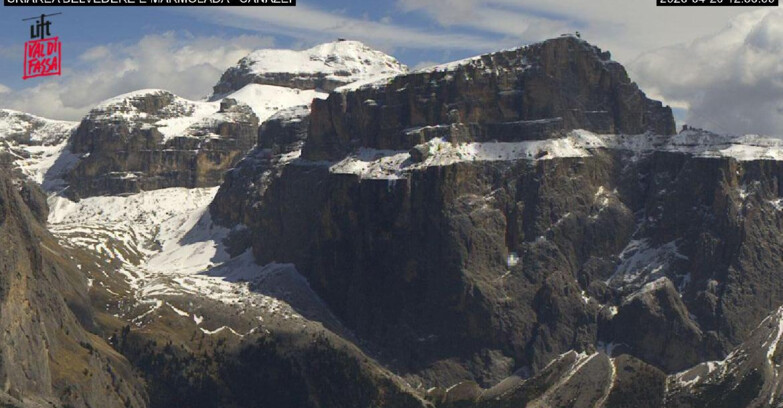 Webcam Campitello-Mazzin-Col Rodella - Canazei - Marmolada