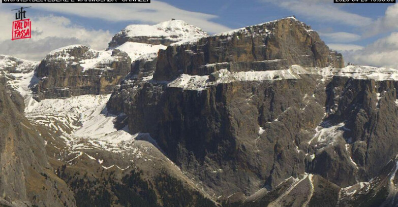 Webcam Campitello-Mazzin-Col Rodella - Canazei - Marmolada