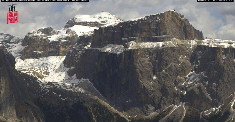 Webcam Campitello-Mazzin-Col Rodella  - Canazei - Marmolada