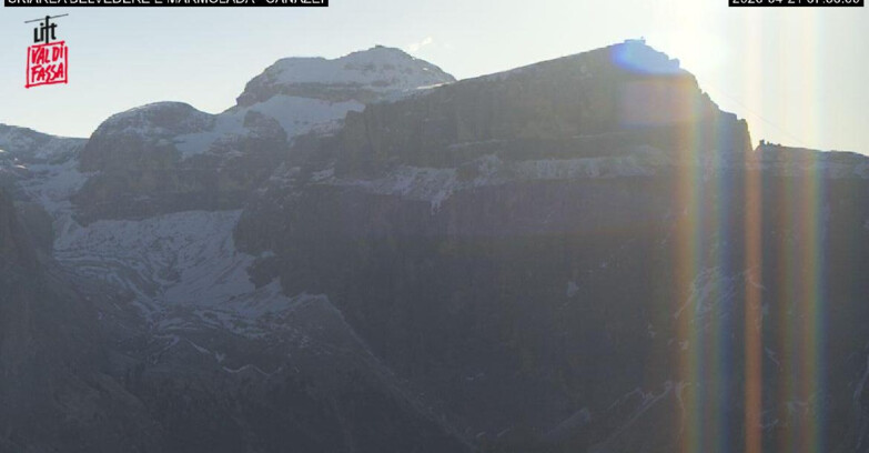 Webcam Campitello-Mazzin-Col Rodella - Canazei - Marmolada
