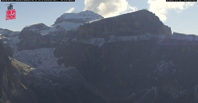 Webcam Campitello-Mazzin-Col Rodella - Canazei - Marmolada