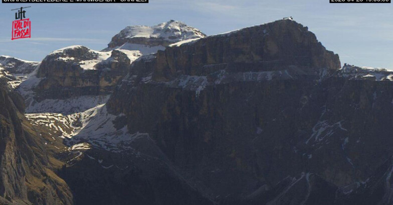 Webcam Campitello-Mazzin-Col Rodella - Canazei - Marmolada