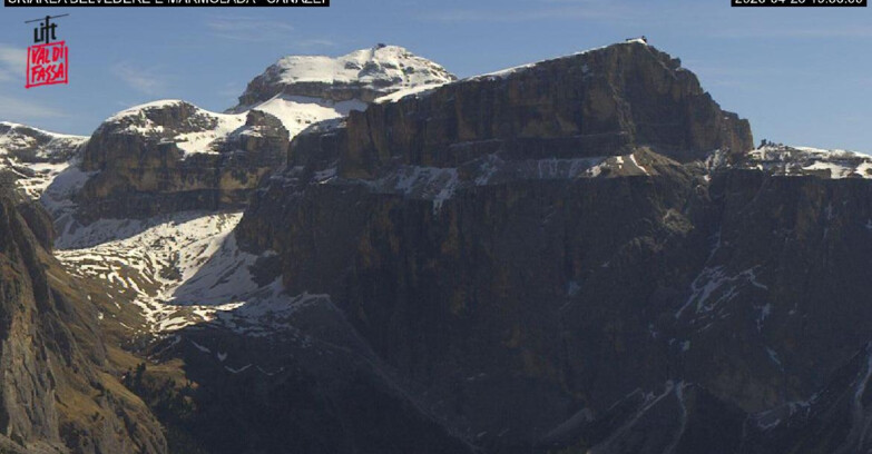 Webcam Campitello-Mazzin-Col Rodella - Canazei - Marmolada