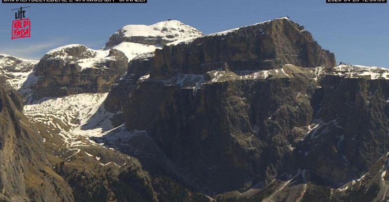 Webcam Campitello-Mazzin-Col Rodella - Canazei - Marmolada