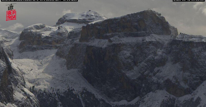 Webcam Campitello-Mazzin-Col Rodella  - Canazei - Marmolada