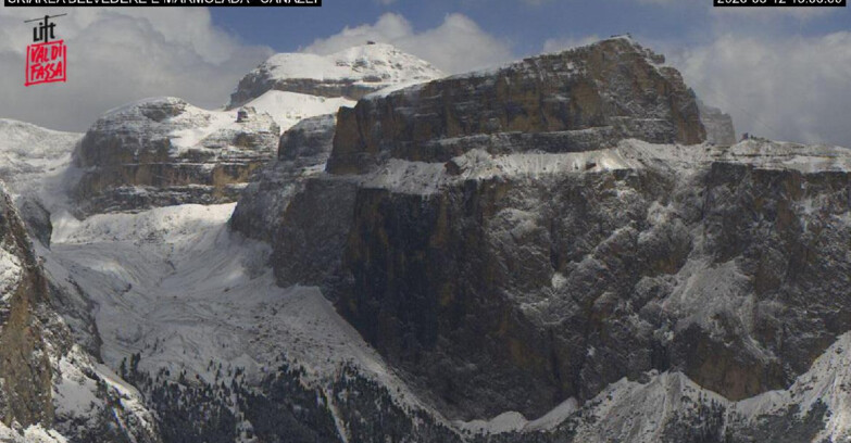 Webcam Campitello-Mazzin-Col Rodella  - Canazei - Marmolada
