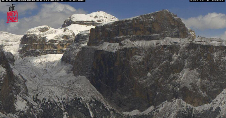 Webcam Campitello-Mazzin-Col Rodella  - Canazei - Marmolada