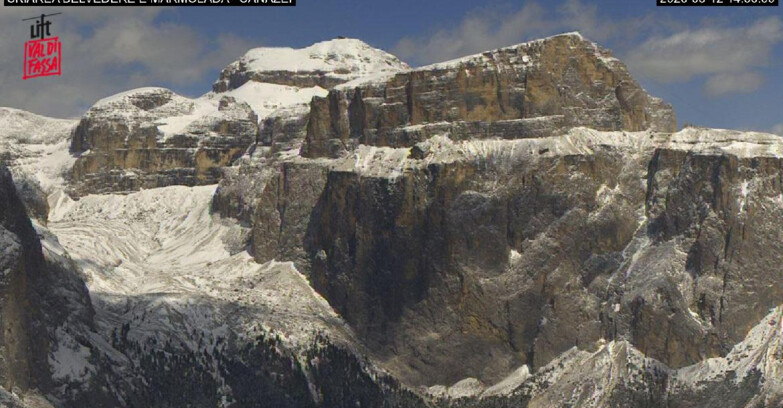 Webcam Campitello-Mazzin-Col Rodella  - Canazei - Marmolada