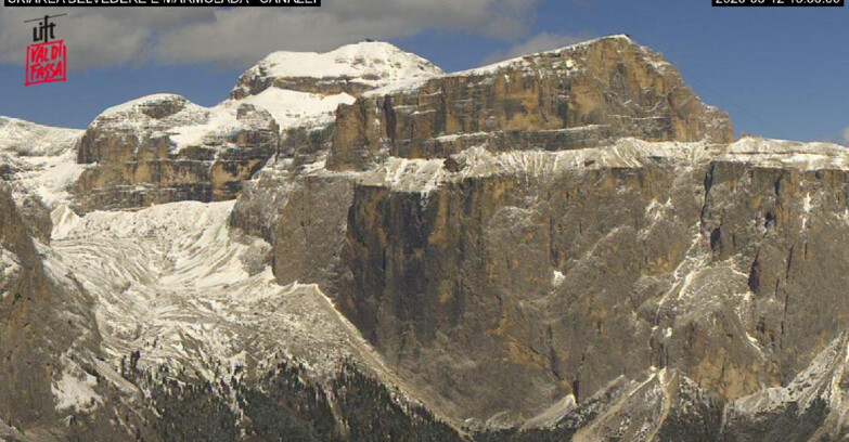 Webcam Campitello-Mazzin-Col Rodella  - Canazei - Marmolada