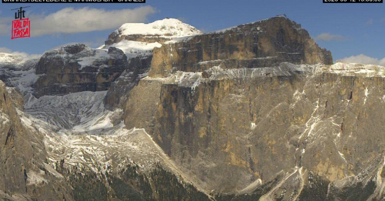 Webcam Campitello-Mazzin-Col Rodella  - Canazei - Marmolada