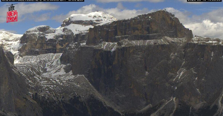 Webcam Campitello-Mazzin-Col Rodella - Canazei - Marmolada