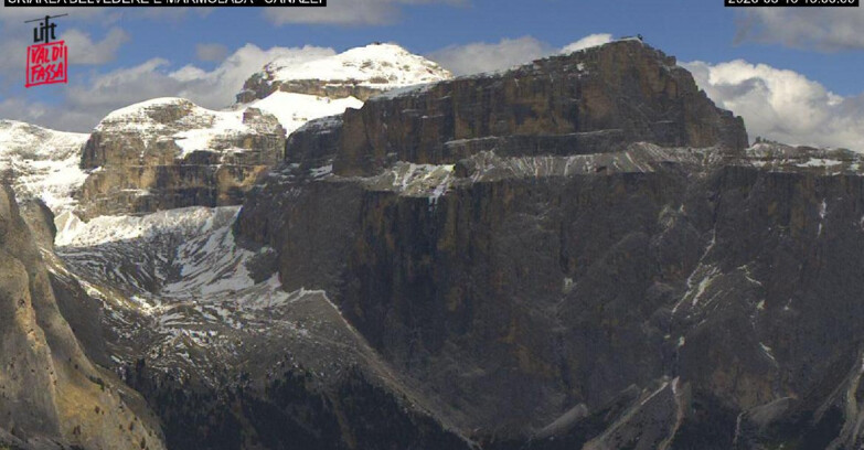 Webcam Campitello-Mazzin-Col Rodella - Canazei - Marmolada