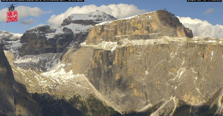 Webcam Campitello-Mazzin-Col Rodella - Canazei - Marmolada
