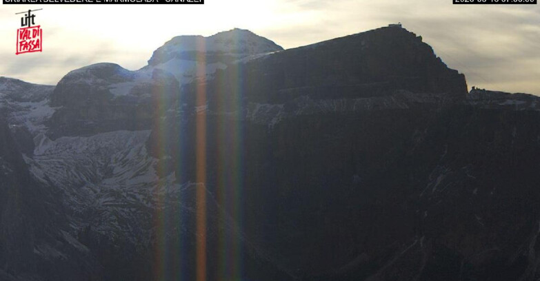 Webcam Campitello-Mazzin-Col Rodella - Canazei - Marmolada
