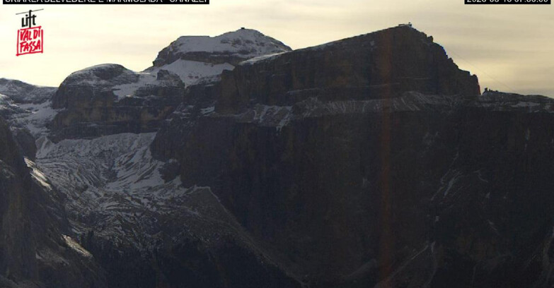 Webcam Campitello-Mazzin-Col Rodella - Canazei - Marmolada