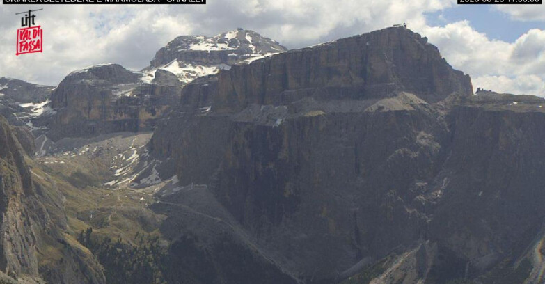 Webcam Campitello-Mazzin-Col Rodella - Canazei - Marmolada