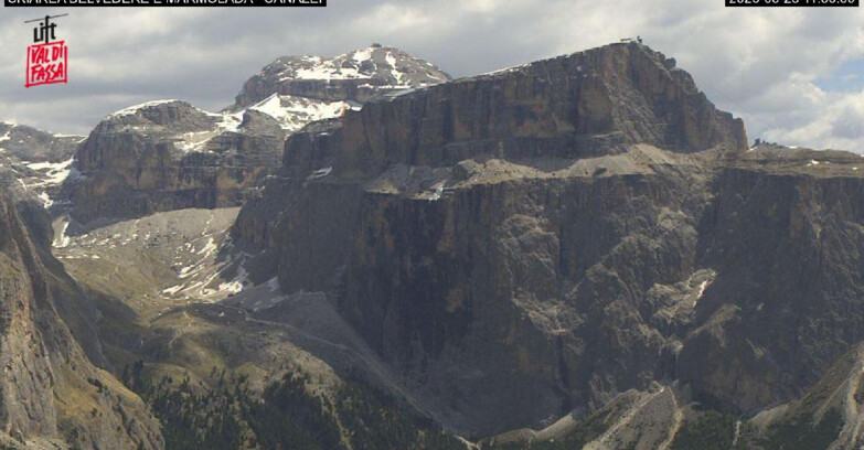 Webcam Campitello-Mazzin-Col Rodella - Canazei - Marmolada