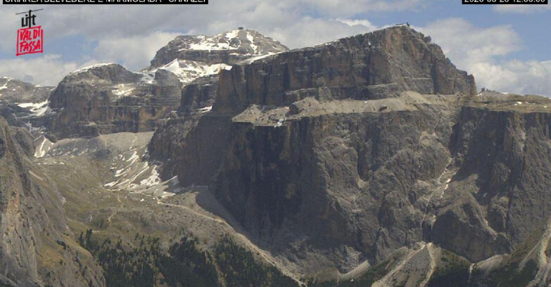 Webcam Campitello-Mazzin-Col Rodella - Canazei - Marmolada