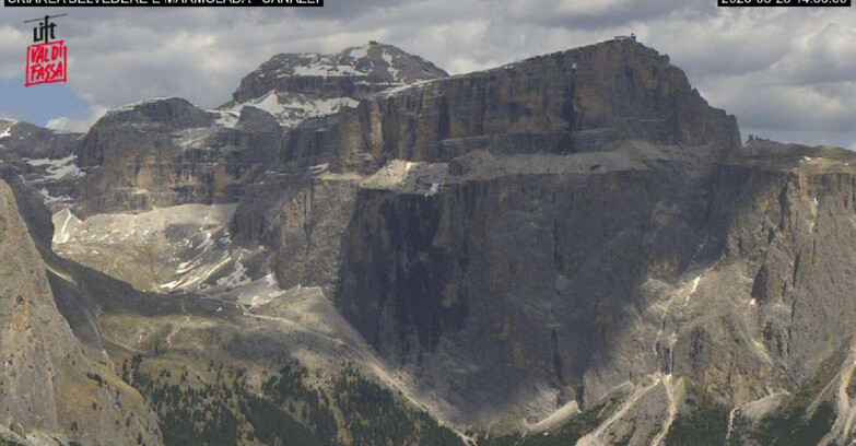Webcam Campitello-Mazzin-Col Rodella - Canazei - Marmolada