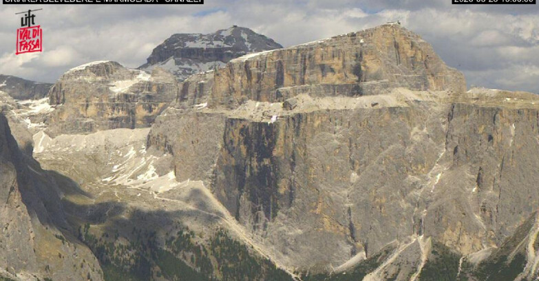Webcam Campitello-Mazzin-Col Rodella - Canazei - Marmolada
