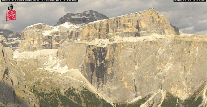 Webcam Campitello-Mazzin-Col Rodella - Canazei - Marmolada