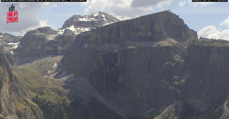 Webcam Campitello-Mazzin-Col Rodella - Canazei - Marmolada