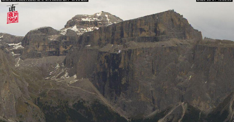 Webcam Campitello-Mazzin-Col Rodella - Canazei - Marmolada