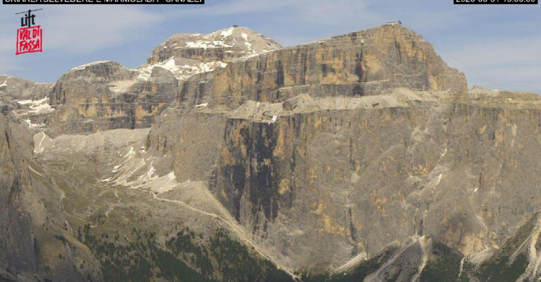 Webcam Campitello-Mazzin-Col Rodella - Canazei - Marmolada