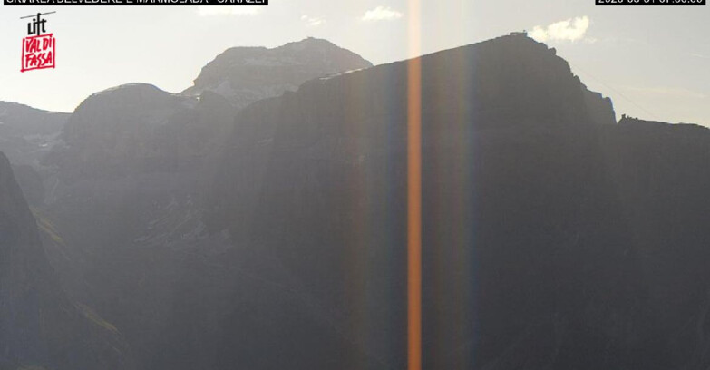 Webcam Campitello-Mazzin-Col Rodella - Canazei - Marmolada